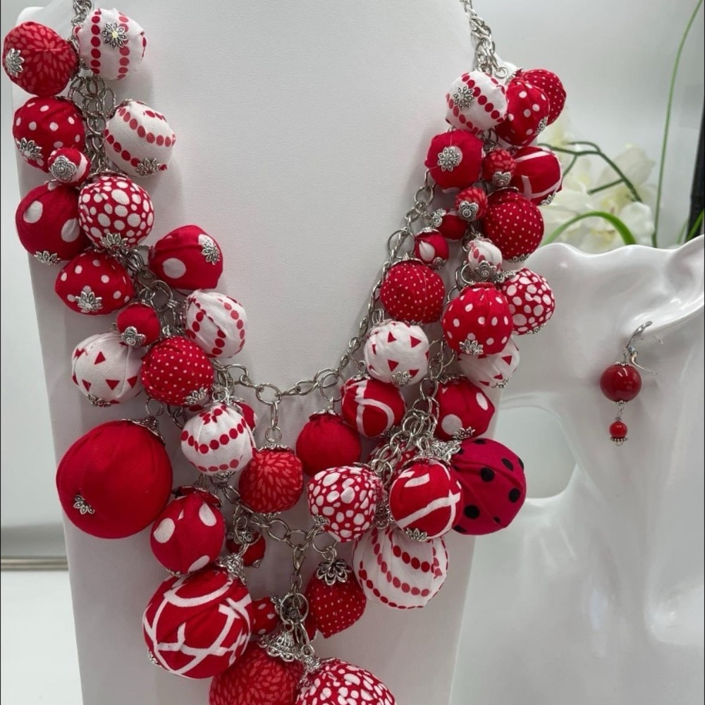 Jewelry Set “Summer”. Handmade.